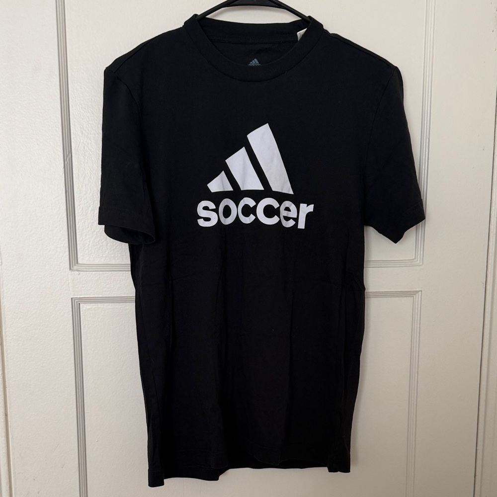 Adidas Men’s Badge of Sport Soccer Tee - Picture 2 of 5
